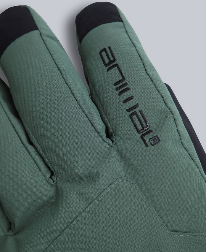 Mens Edge Snow Gloves - Dark Khaki