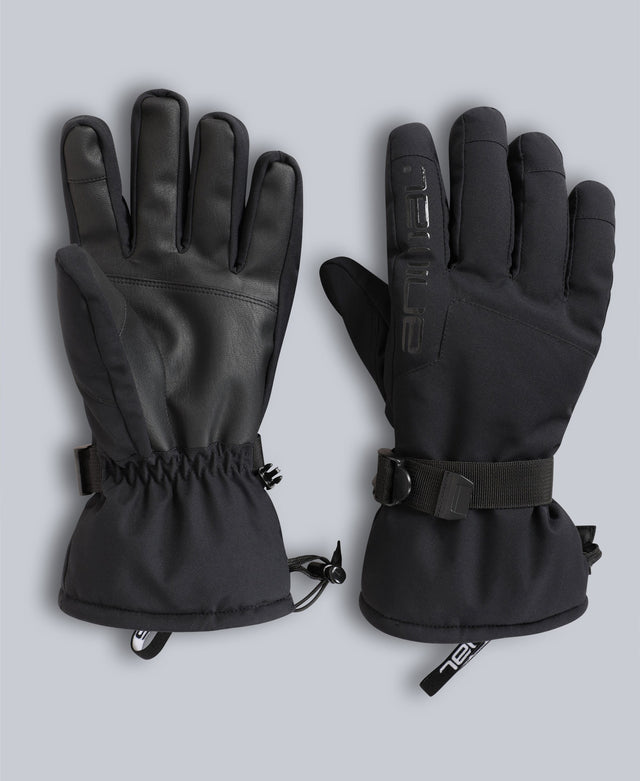 Edge Mens Snow Gloves - Jet Black
