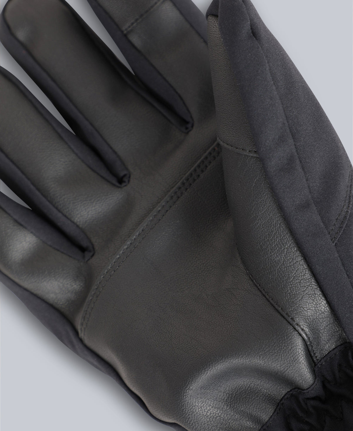 Edge Mens Waterproof Snow Gloves - Jet Black