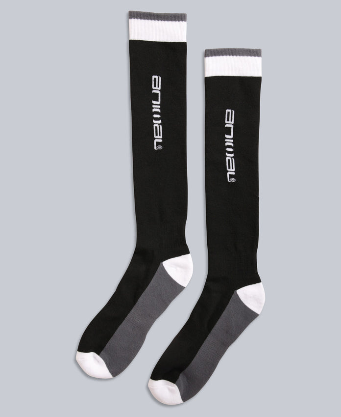 Downhill Mens Ski Socks - Jet Black