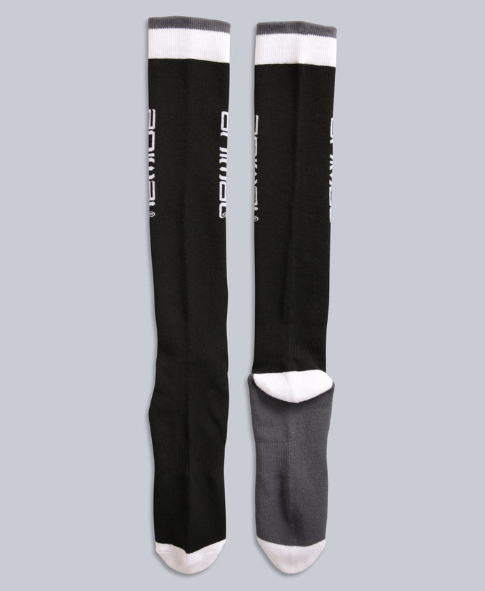 Downhill Mens Ski Socks - Jet Black