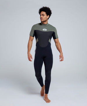 Logan Mens 4mm Wetsuit - Black