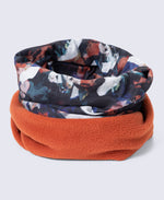 Frosted Mens Neck Gaiter - Rust