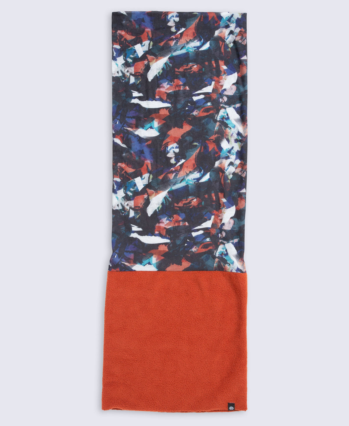 Frosted Mens Neck Gaiter - Rust