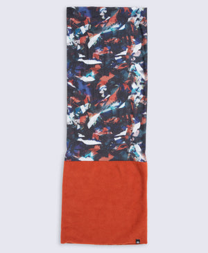 Frosted Mens Neck Gaiter - Rust