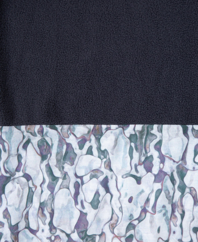 Frosted Mens Neck Gaiter - White