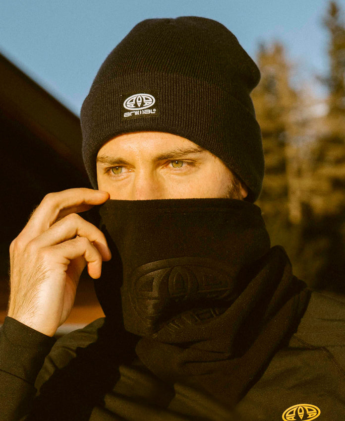 Glaciate Mens Neck Gaiter - Black