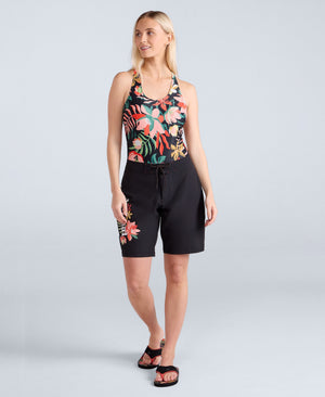 Nora Womens Classic Boardshorts - Black