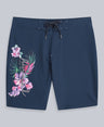 Nora Womens Classic Boardshorts - Dark Blue
