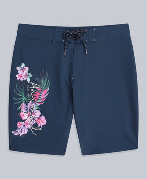 Nora Womens Classic Boardshorts - Dark Blue