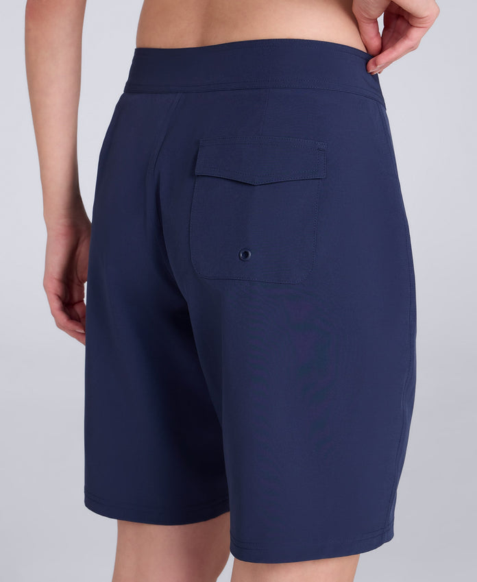 Nora Womens Classic Boardshorts - Navy