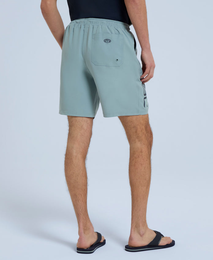 Deep Dive Mens Recycled Boardshorts - Pale Blue