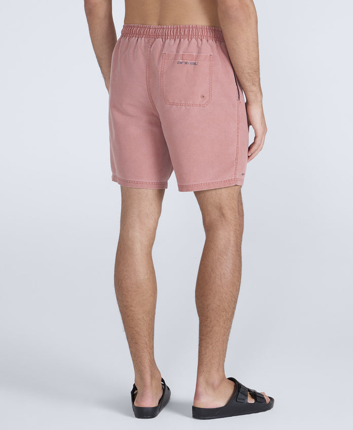 Deep Dive Mens Boardshorts - Rust