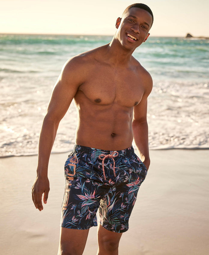 Mens Swimming Trunks Quick Dry Swim Shorts Swimwear Board Shorts Adjustable Drawstring Swimming Beach Shorts Boxer With Zipper Pocket L03