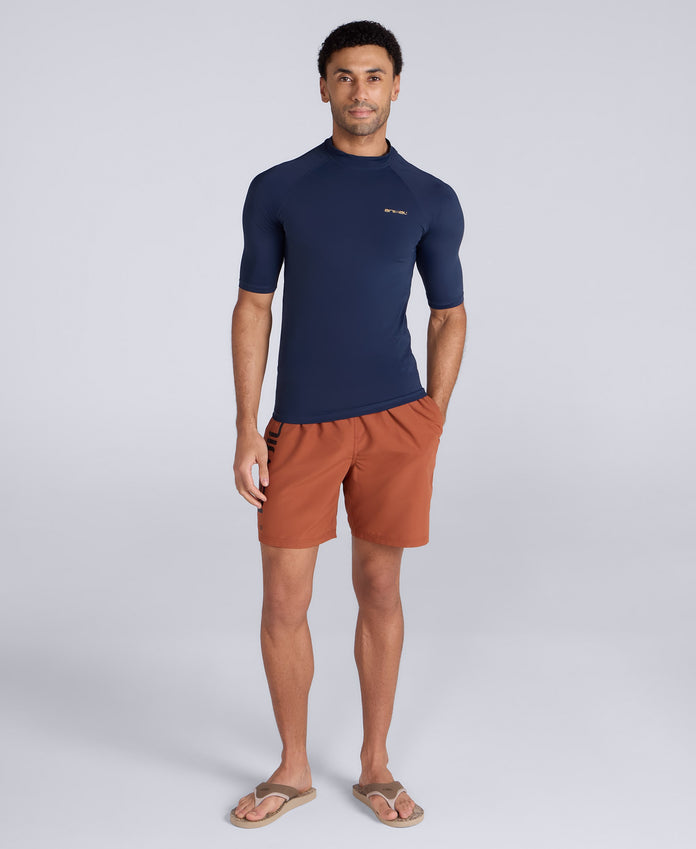 Kai Mens Rash Vest - Blue