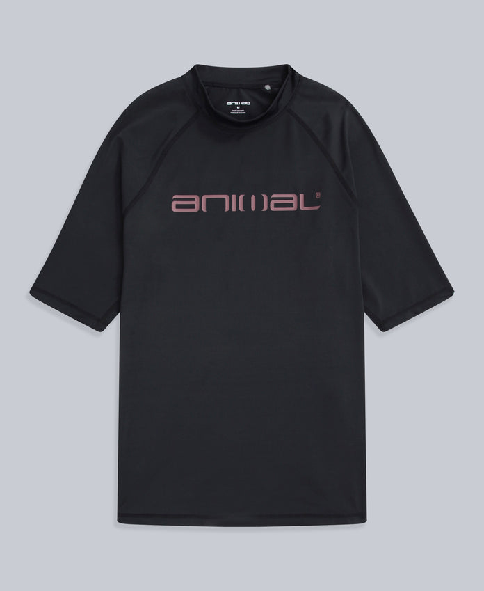 Kai Mens Rash Vest - Jet Black