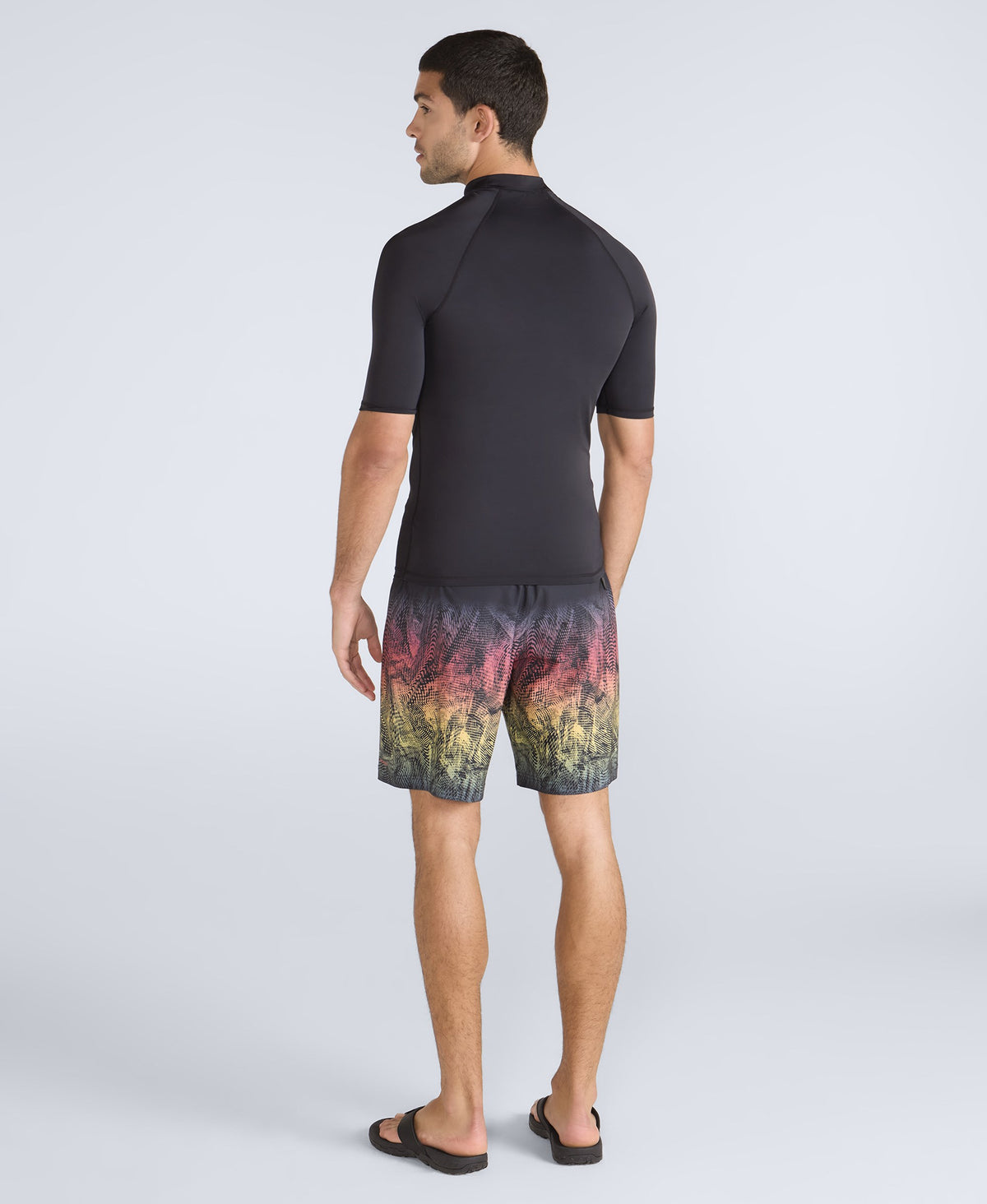 Kai Mens Rash Vest - Jet Black