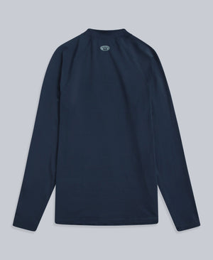 Sonny Mens Logo Rash Vest - Dark Blue