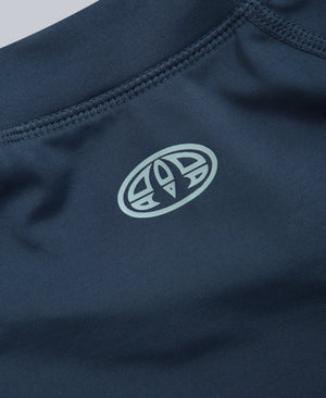 Sonny Mens Logo Rash Vest - Dark Blue