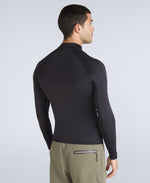 Sonny Mens Logo Rash Vest - Jet Black
