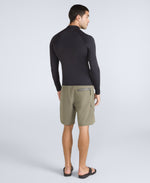 Sonny Mens Logo Rash Vest - Jet Black