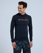 Sonny Mens Logo Rash Vest - Navy