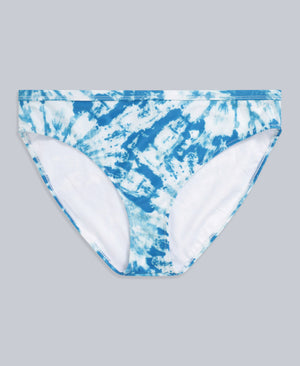 Crest Womens Printed Bikini Bottoms - Blue