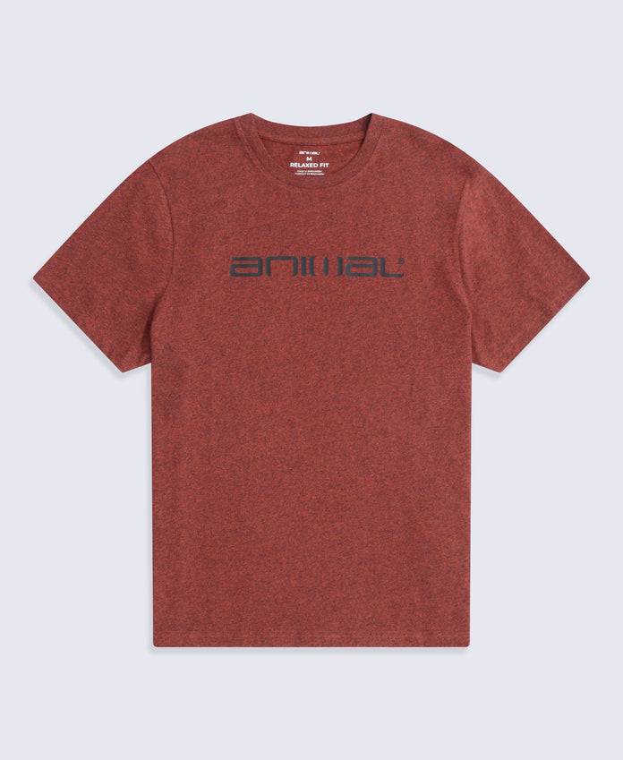 Leon Mens Relaxed T-Shirt - Red