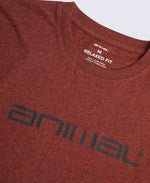 Leon Mens Relaxed T-Shirt - Red
