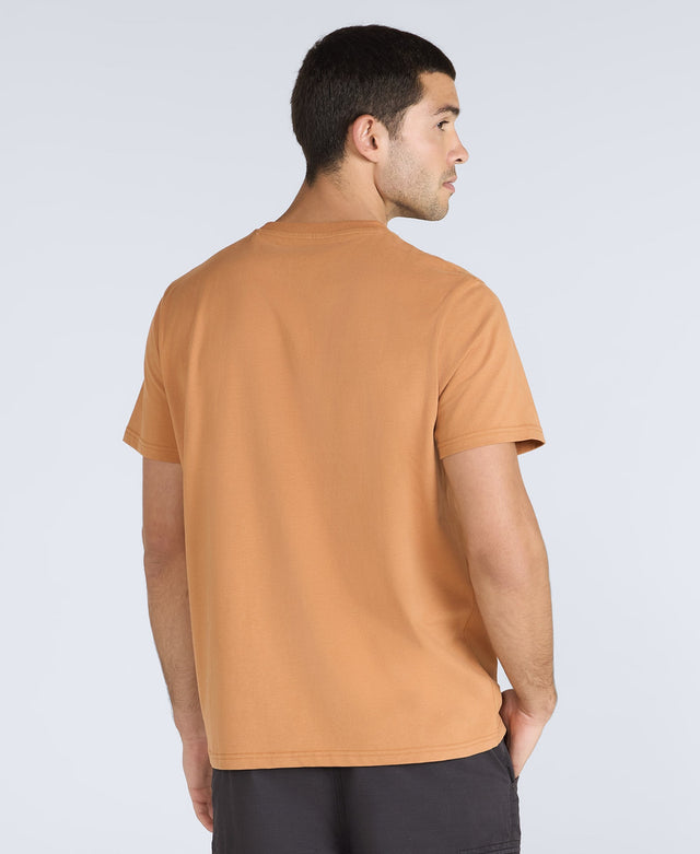 Leon Mens Relaxed T-Shirt - Rust