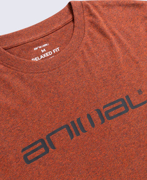 Leon Mens Relaxed T-Shirt - Rust