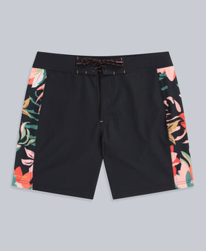 Lenora Womens Printed Boardshorts - Black