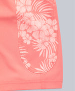 Lenora Womens Printed Boardshorts - Coral