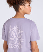 Leena Womens Boxy T-Shirt - Dusky Purple