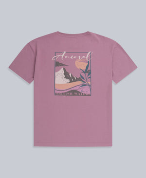 Leena Womens Boxy T-Shirt - Grape