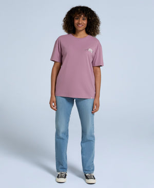 Leena Womens Boxy T-Shirt - Grape