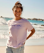 Leena Womens Organic Boxy T-Shirt - Lilac
