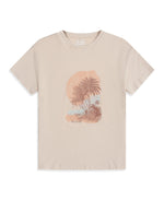 Leena Womens Boxy T-Shirt - Light Pink