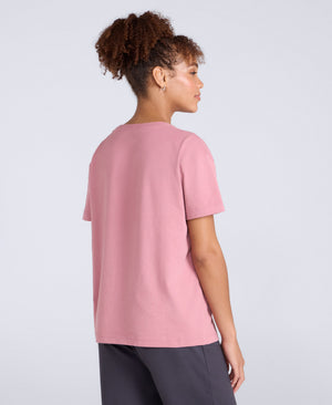 Leena Womens Boxy T-Shirt - Pink