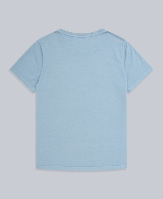 Carina Womens Organic Graphic T-Shirt - Blue