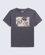 Carina Womens Graphic T-Shirt - Charcoal
