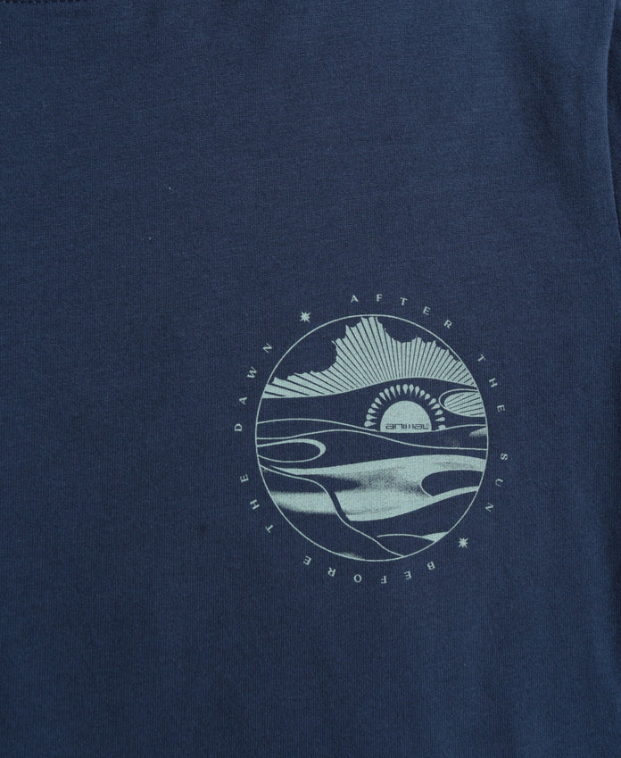 Carina Womens Graphic T-Shirt - Dark Blue