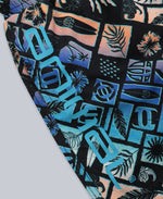 Jed Kids Recycled Printed Boardshorts - Bright Blue