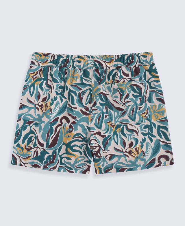 Jed Kids Printed Boardshorts - Pale Green