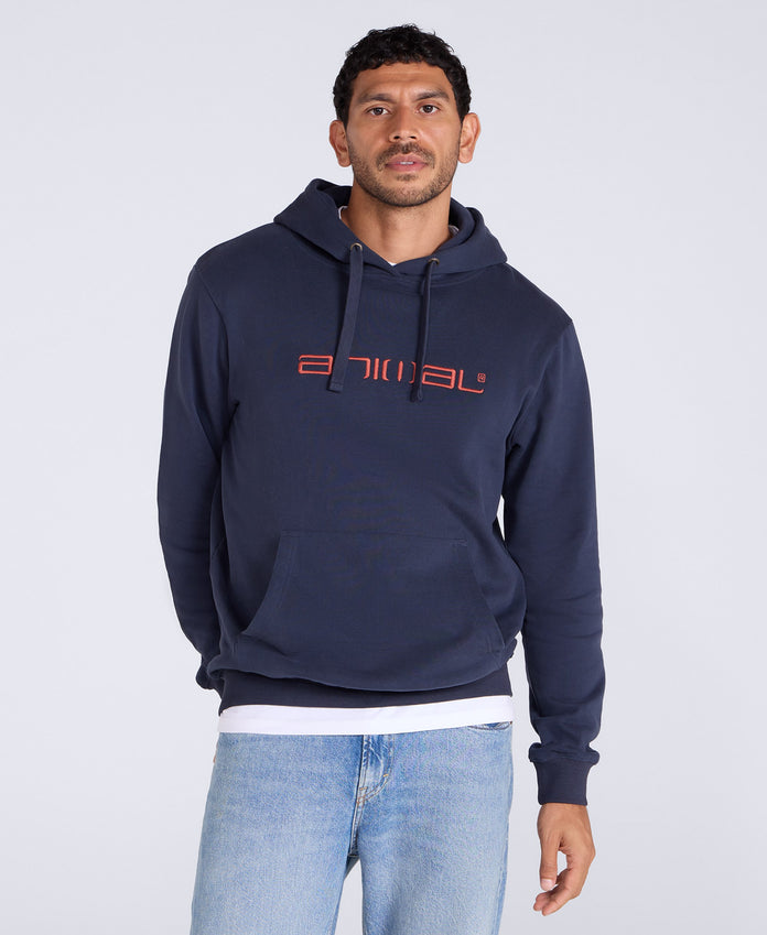Driver Mens Logo Hoodie - Corn Blue