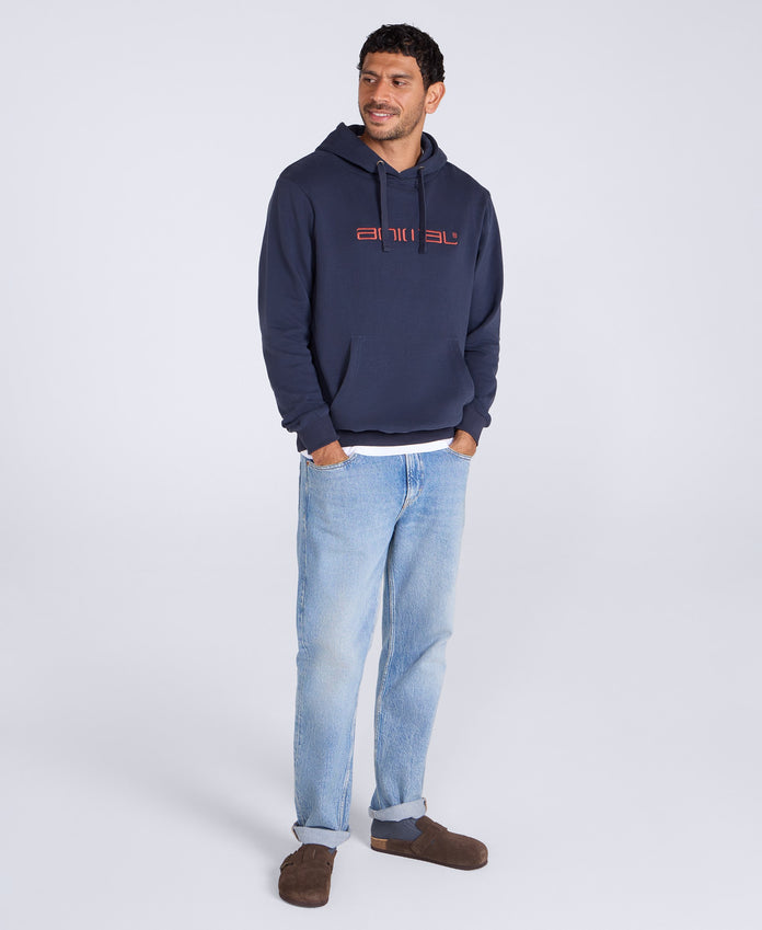 Driver Mens Logo Hoodie - Corn Blue
