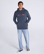 Driver Mens Logo Hoodie - Dark Blue