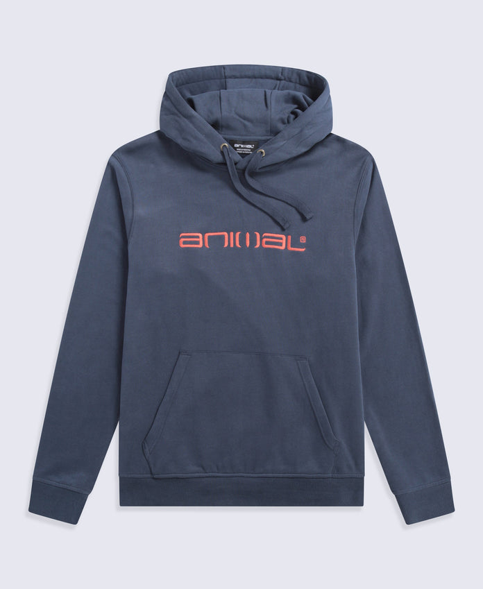 Driver Mens Logo Hoodie - Dark Blue