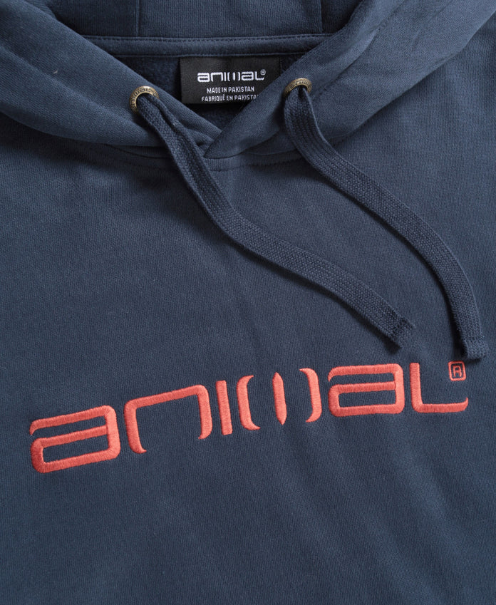 Driver Mens Logo Hoodie - Dark Blue