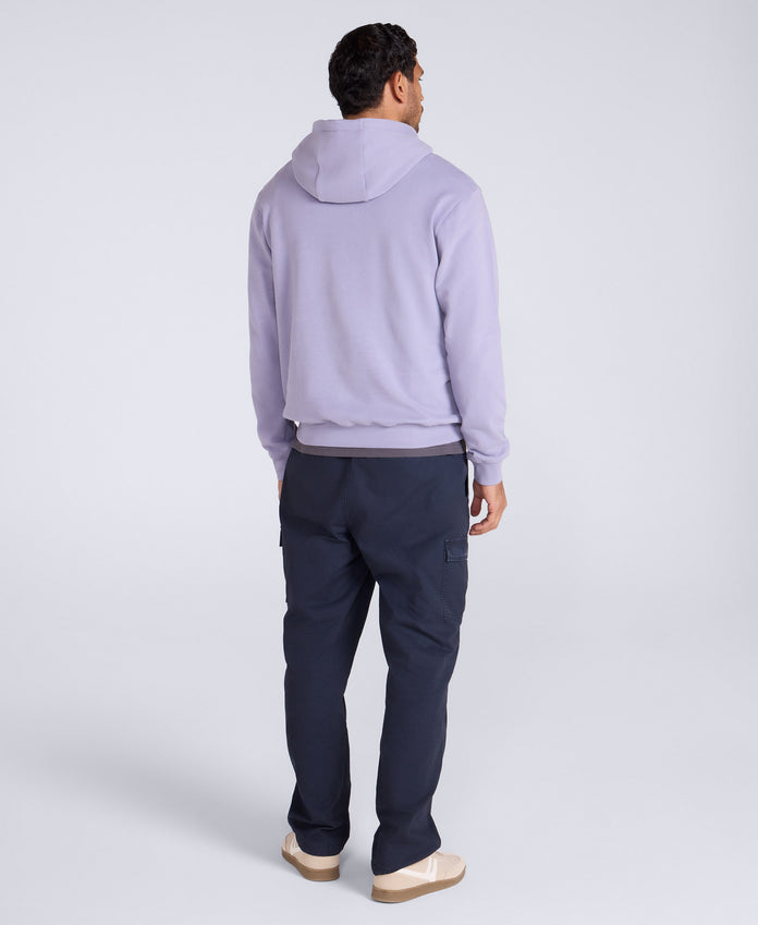 Driver Mens Logo Hoodie - Light Blue